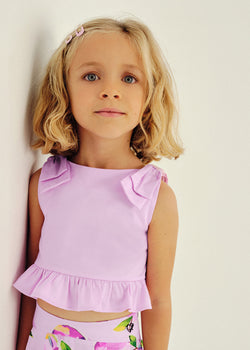 Pink Peplum Set