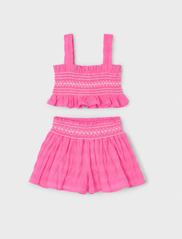 Pink Short Set