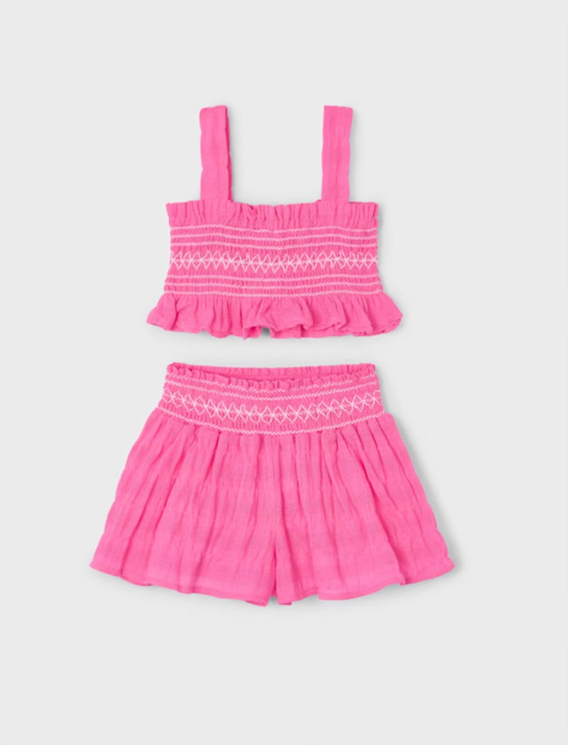 Pink Short Set